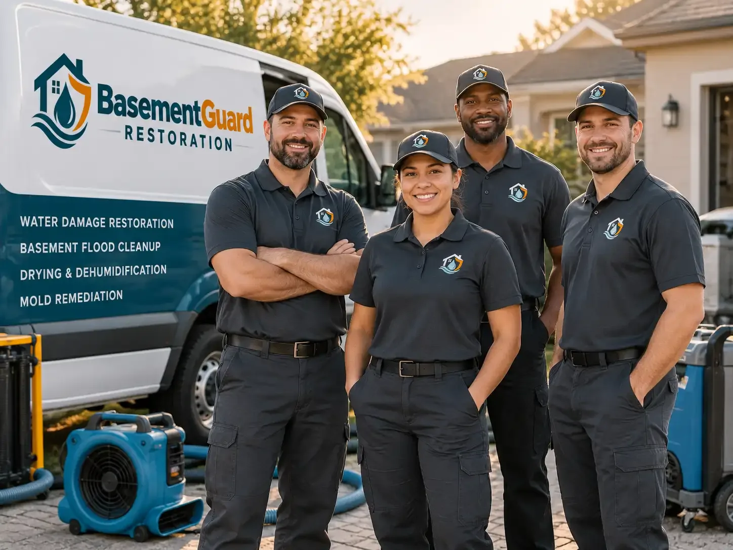 Basement Water Damage Restoration company in Rockland, MI